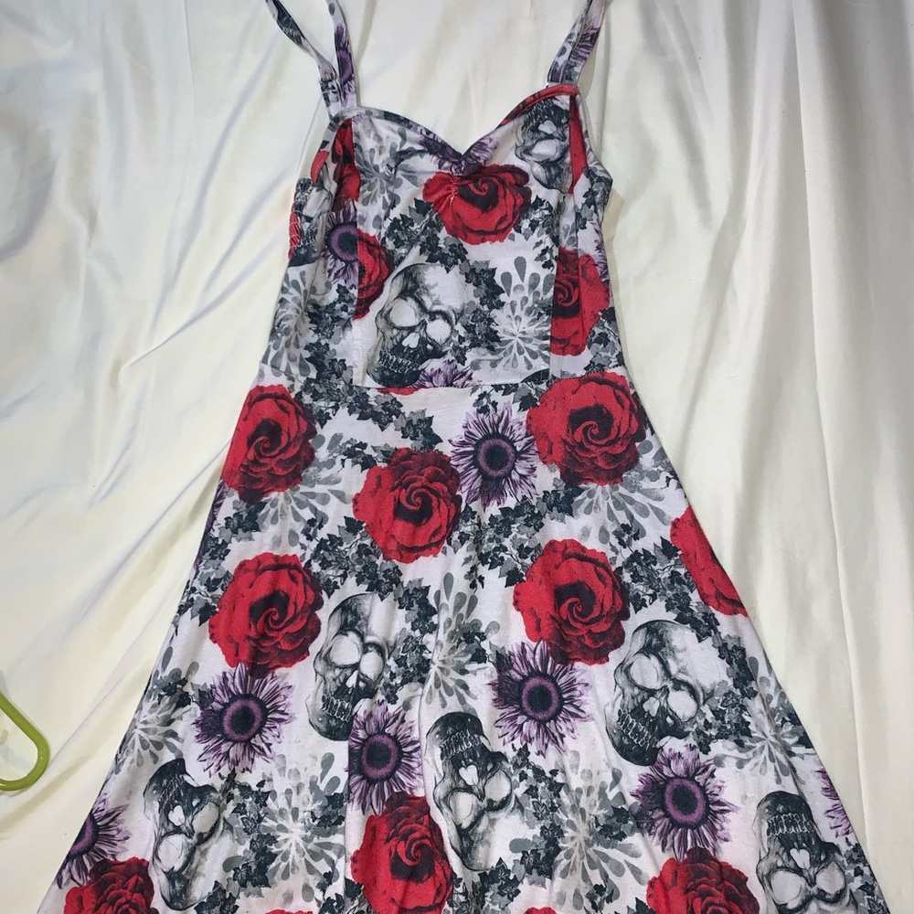 Knee Length Spaghetti Strap Dress
